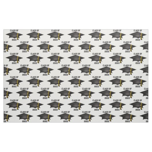 Tissu Classe de Cap de Graduation Classique de 20XX Moti (Yard)