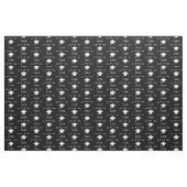 Tissu Classe de noir blanc de l'année (Yard)