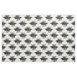 Tissu Classe d'Motif de fin d'études classiques de 20XX