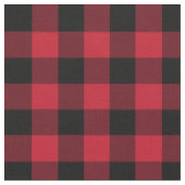 Tissu Classic de Red and Black Buffalo Check (Fermer)
