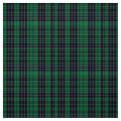Tissu Classic Green Checkered Polyester Poplin Fabric (Échantillon)