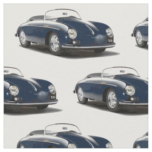Tissu classique bleu de voiture de sport (Fermer)