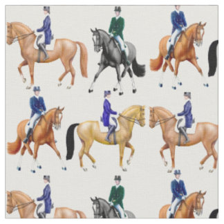 Tissu classique de cavalier de cheval de dressage