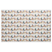 Tissu classique de cavalier de cheval de dressage (Fat Quarter)