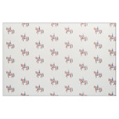 Tissu classique de cavalier de cheval de dressage (Fat Quarter)
