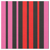 Tissu Classique design à rayures verticales rouges et ro (Fermer)