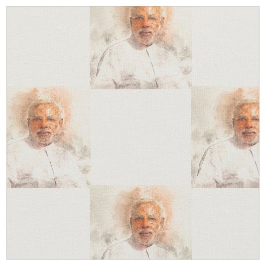 Tissu Classique Narendra Modi 2021 (Fermer)