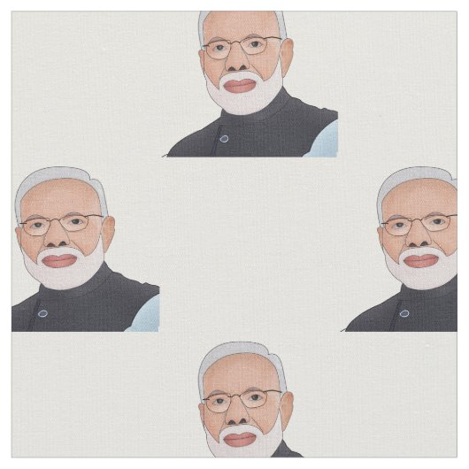 Tissu Classique Narendra Modi 2021 (Fermer)