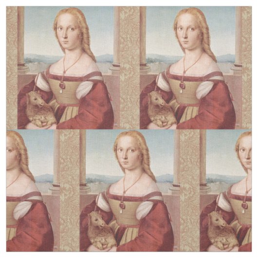 Tissu Classique Raphael Lady et Unicorn (Échantillon)