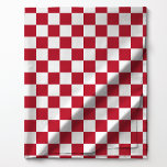Tissu Classique rouge et blanc À damiers Motif<br><div class="desc">Ce design est doté d'un motif à damiers rouge et blanc intemporel, parfait pour ajouter une touche de style classique à tout projet. Les couleurs audacieuses et contrastées font de ce motif un choix polyvalent pour un large éventail d'applications, de la décoration maison aux accessoires de mode. Idéal pour ceux...</div>
