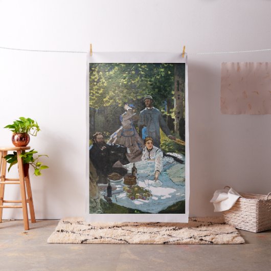 Tissu Claude Monet - Déjeuner sur l'herbe, panneau droit (In Situ)
