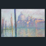 Tissu Claude Monet - Grand Canal, Venise<br><div class="desc">Le Grand Canal,  Venise - Claude Monet,  Huile sur toile,  1908</div>