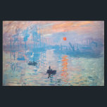 Tissu Claude Monet - Impression, lever de soleil<br><div class="desc">Impression,  Lever du soleil (Impression,  Levant Soleil) - Claude Monet,  Huile sur toile,  1872 Impression,  Lever du soleil représente le port du Havre,  la ville natale de Monet.</div>