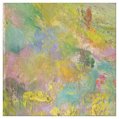 Tissu Claude Monet - Le jardin d'Iris à Giverny (Fermer)