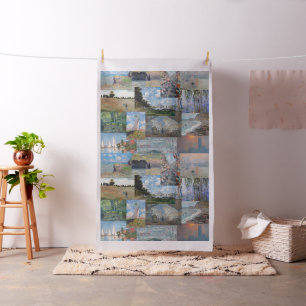 Tissu Claude Monet - Patchwork de chefs-d'oeuvre