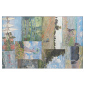 Tissu Claude Monet - Patchwork de chefs-d'oeuvre (Fat Quarter)