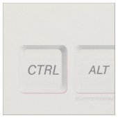 Tissu Clavier d'ordinateur CTRL ALT DEL de SlipperyJoe (Fermer)