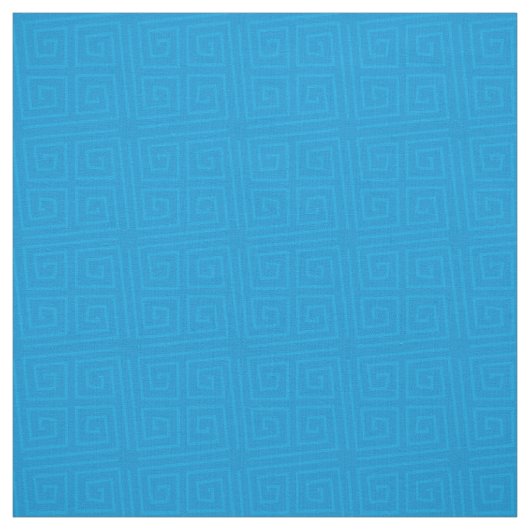 Tissu Clé grecque amusant bleu clair (Échantillon)