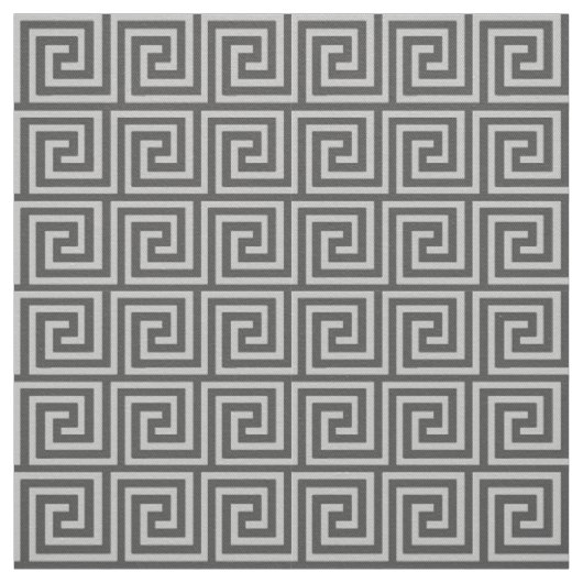 Tissu Clé grecque, nuances de gris/de gris (Échantillon)