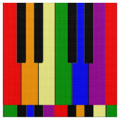 Tissu Clés de piano de LGBT (Fermer)