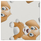 Tissu Clipart Brown de chien (Détail)