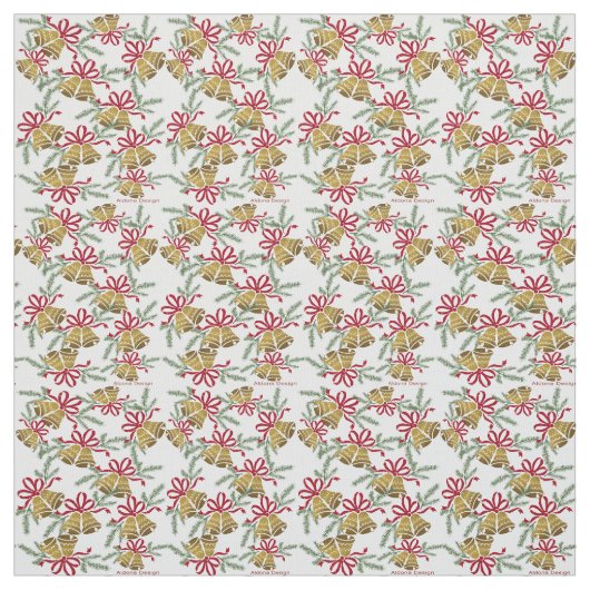 Tissu Cloche de Noël (Échantillon)