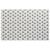 Tissu Clocher noir sur blanc (Fat Quarter)