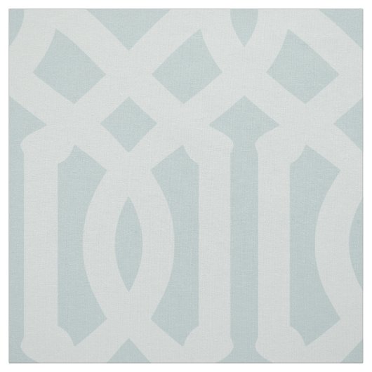 Tissu Cloud bleu doux Trellis Grande échelle (Échantillon)