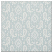 Tissu Cloud Blue Ikat Paisley (Échantillon)