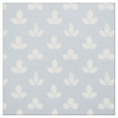 Tissu Clover blanc sur bleu pâle (Échantillon)