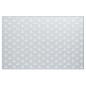 Tissu Clover blanc sur bleu pâle (Fat Quarter)
