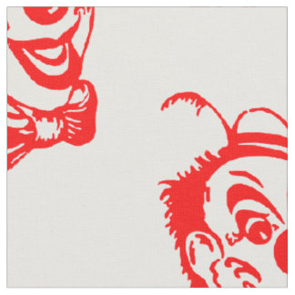 Tissu Clown déplaisant
