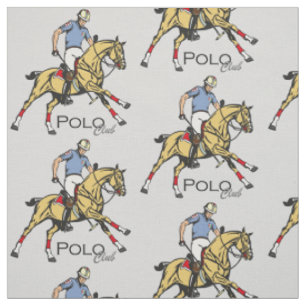 Tissu club de polo équestre