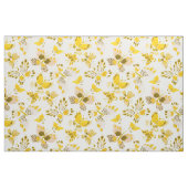 Tissu CLUTTERFLIS Papillon jaune Impression (Fat Quarter)