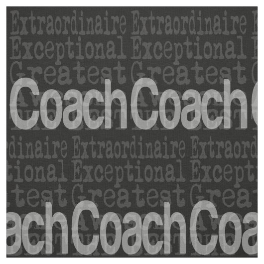 Tissu Coach Extraordinaire (Échantillon)