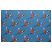 Tissu cobalt d'agami héron (Fat Quarter)
