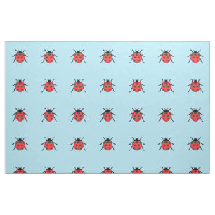Tissu Coccinelle