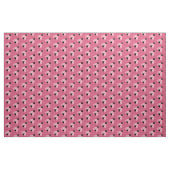 Tissu Coccinelles roses (Yard)