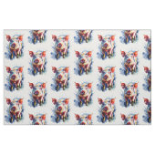 Tissu Cochon d'aquarelle coloré (Yard)