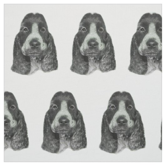 Tissu Cocker anglais (Échantillon)