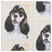 Tissu Cocker Spaniel (Parti) Peinture - Art original de (fermé)