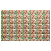 Tissu cocker-spaniel-.png rouge (Fat Quarter)