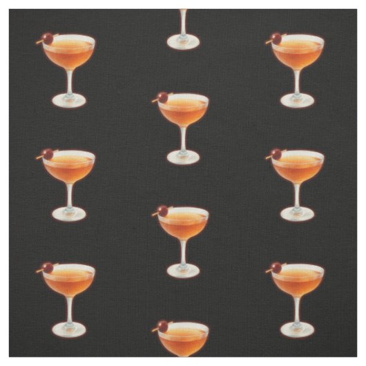 Tissu Cocktail Manhattan (Échantillon)