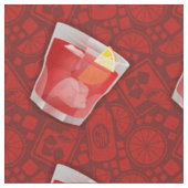 Tissu Cocktail Negroni (Fermer)