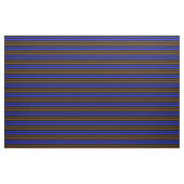 Tissu Coco brun, Royal Bleu, point noir de minuit (Yard)