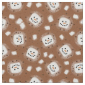 Tissu Coco chaud Snowman (Détail)