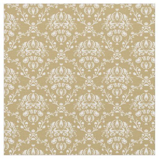 Tissu Cocoa and Cream Damask (Fermer)