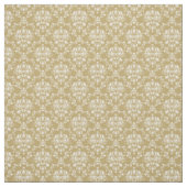 Tissu Cocoa and Cream Damask (Échantillon)