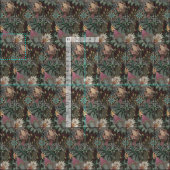 Tissu cocoa chintz steampunk (Carreau)