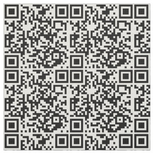 Tissu Code QR évolutif Abstrait Motif